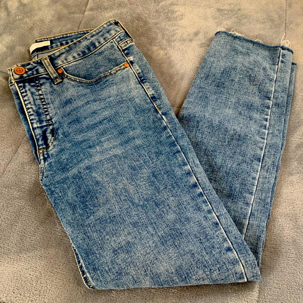 LC Lauren Conrad High-Rise Skinny Ankle jeans